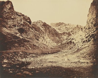 Gorges of Ollioules by Édouard Baldus