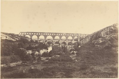 Pont du Gard by Édouard Baldus