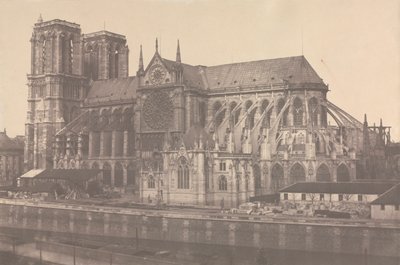 Notre-Dame, Paris by Édouard Baldus