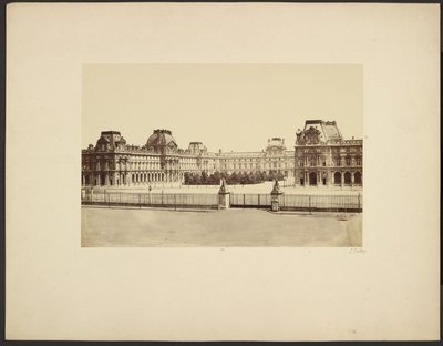 The Louvre by Édouard Baldus