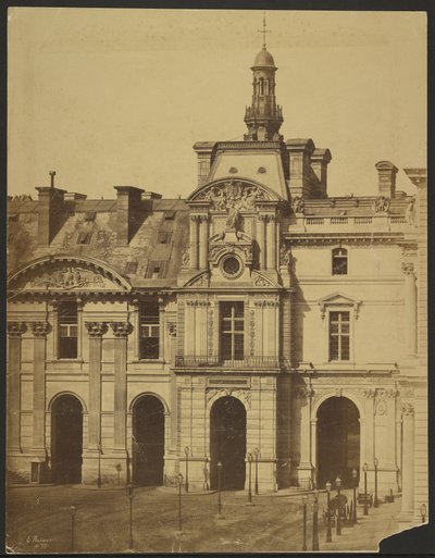 The Louvre, Pavilion of Rohan by Édouard Baldus