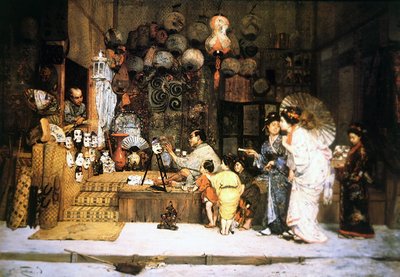 A Japanese Bazaar by Edouard Castres