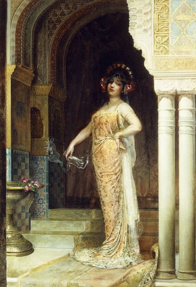 The Odalisque by Edouard Frederic Wilhelm Richter