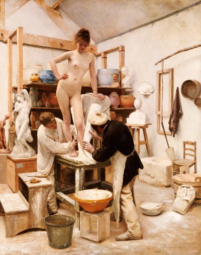 A Mould from Nature, 1887 by Edouard Joseph Dantan