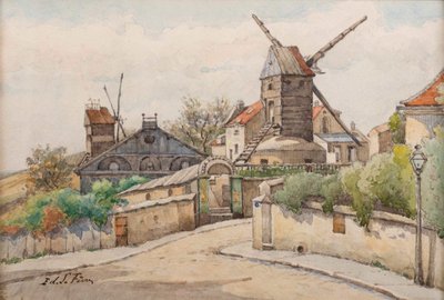 Le Moulin de la Galette by Edouard Lefèvre