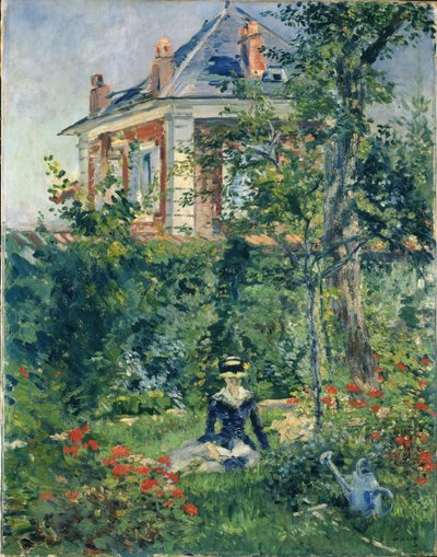 A Garden Nook at Bellevue by Édouard Manet