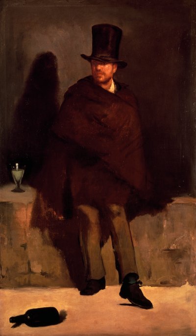 Absinthe Drinker by Édouard Manet