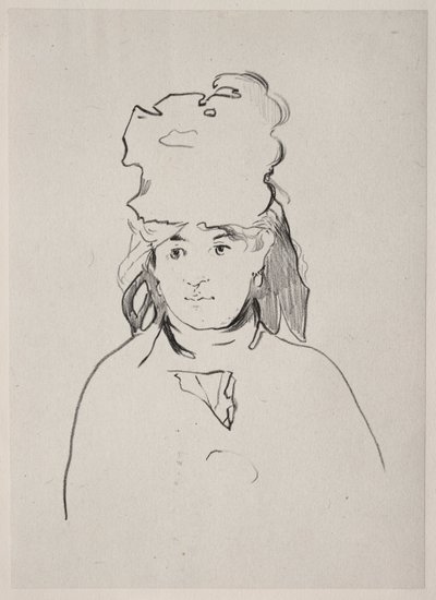 Berthe Morisot by Édouard Manet