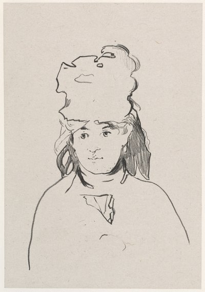 Berthe Morisot by Édouard Manet