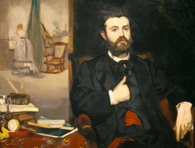 Portrait of the Poet Zacharie Astruc by Édouard Manet