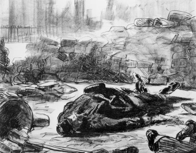 Civil War by Édouard Manet