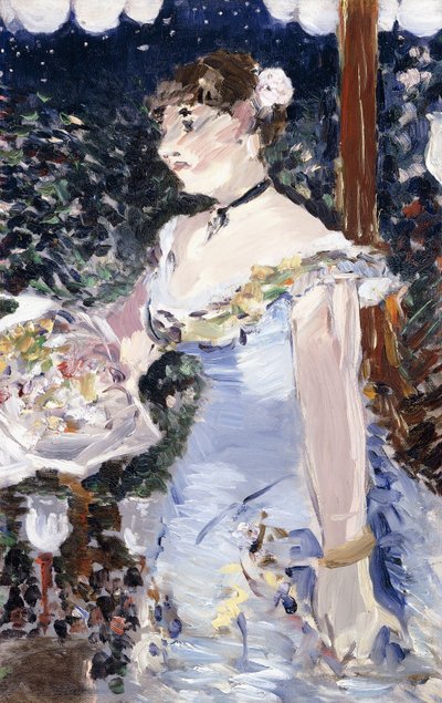 Cafe-Concert Singer by Édouard Manet