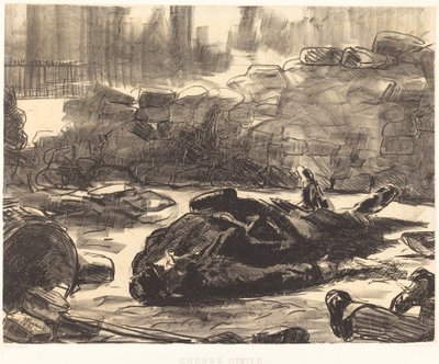 Civil War by Édouard Manet