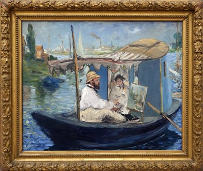 Claude Monet by Édouard Manet