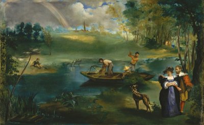 Fishing by Édouard Manet
