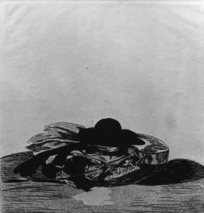 Hat and Guitar by Édouard Manet