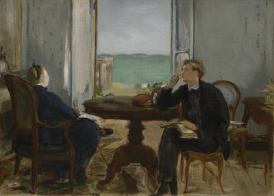 Interior at Arcachon by Édouard Manet