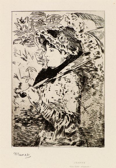 Jeanne by Édouard Manet