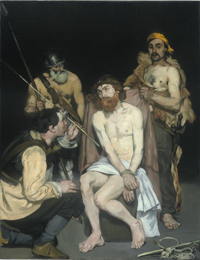 Jesus Mocked by the Soldiers by Édouard Manet