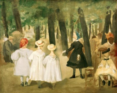Children in the Tuileries by Édouard Manet