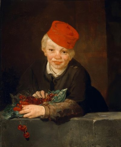 The Boy with Cherries by Édouard Manet