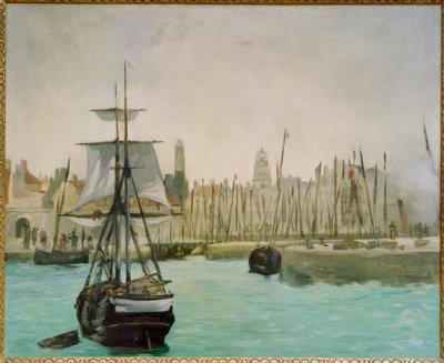 The Port of Calais by Édouard Manet