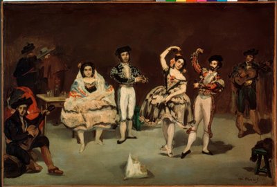 The Spanish Ballet by Édouard Manet
