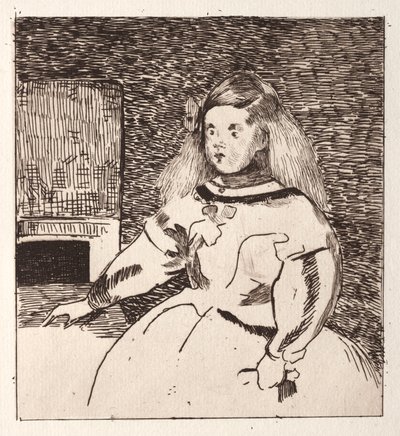 The Infanta Margaret by Édouard Manet
