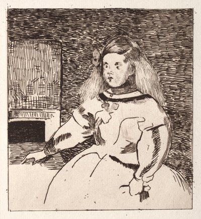 Infanta Margarita by Édouard Manet