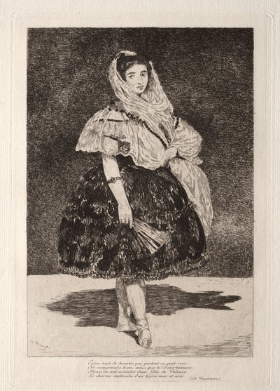 Lola de Valence by Édouard Manet