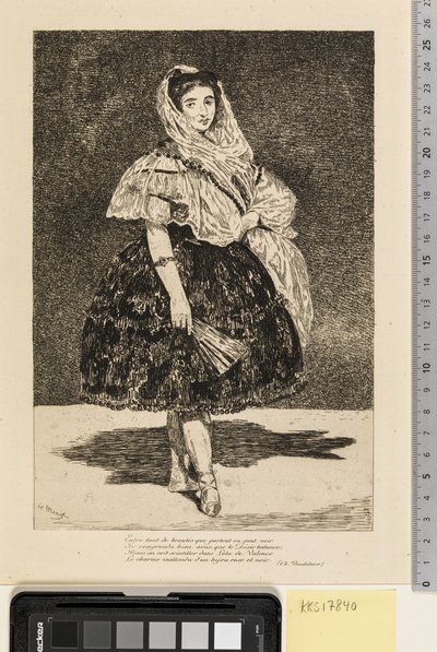 Lola de Valence by Édouard Manet