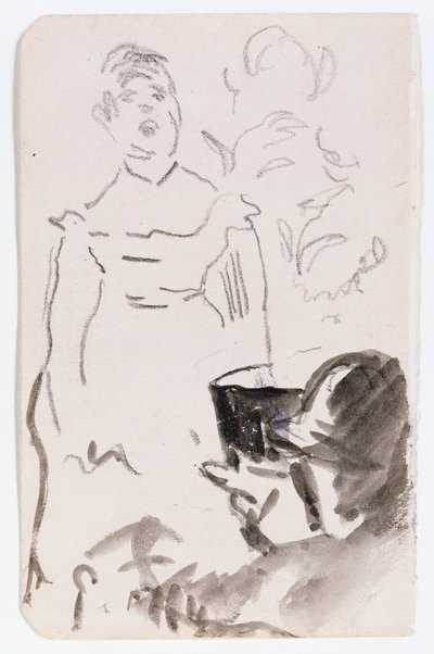 Parisian Cafe Singer by Édouard Manet