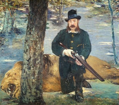 Pertuiset, Lion Hunter by Édouard Manet