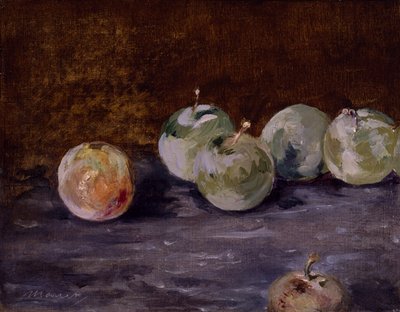 Plums by Édouard Manet