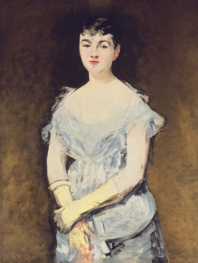 Portrait of Mademoiselle Isabelle Lemonnier by Édouard Manet
