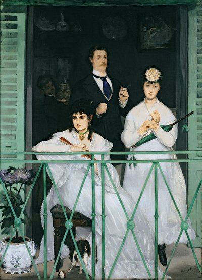 The Balcony by Édouard Manet