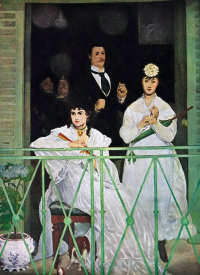 The Balcony by Édouard Manet
