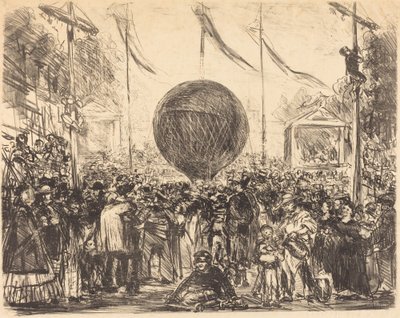 The Balloon by Édouard Manet