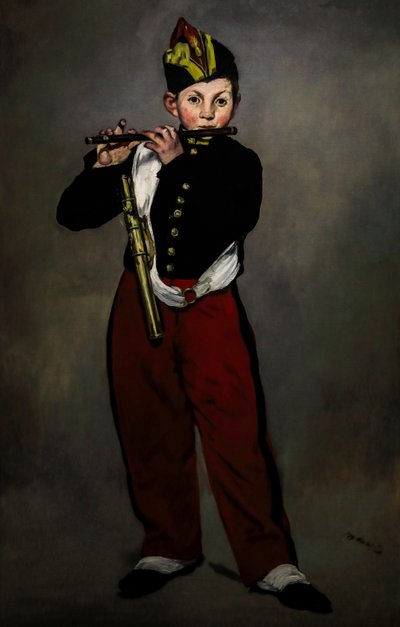 The Fife Player by Édouard Manet