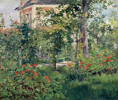 The Garden at Bellevue, 1880 by Édouard Manet