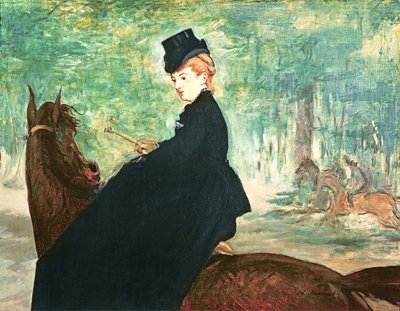 The Horsewoman by Édouard Manet