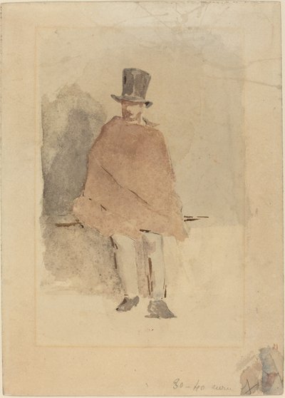 The Man in the Tall Hat by Édouard Manet
