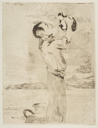The Water Drinker by Édouard Manet