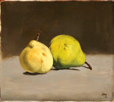 Two Pears by Édouard Manet