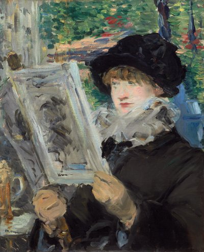 Woman Reading, 1880-81 by Édouard Manet