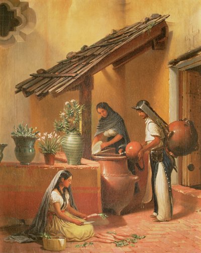 The Water Place (Tortugo) by Edouard Pingret