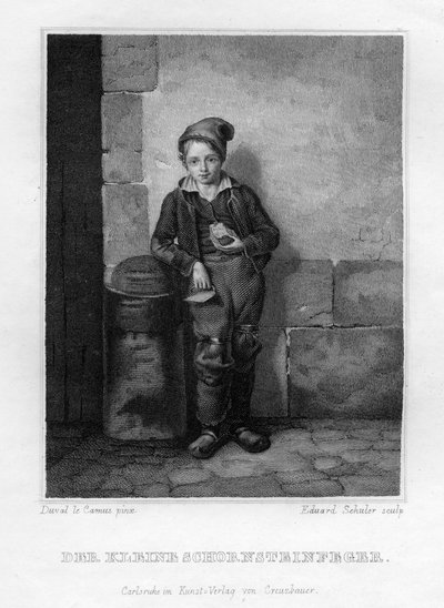 A Little Chimney Sweep, c. 1833 by Edouard Schuler