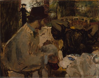 Conversation by Edouard Vuillard