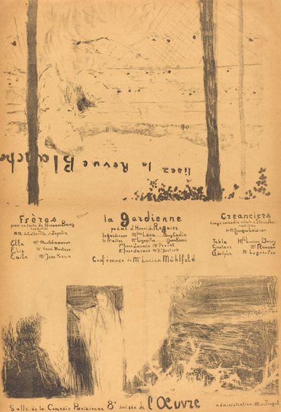 Brothers, The Guardian, Creditors, 1894 by Edouard Vuillard