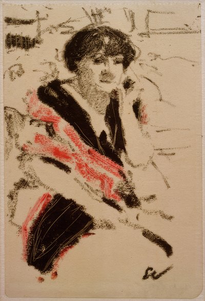 Half-Figure of a Seated Woman by Edouard Vuillard